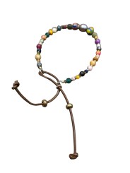 BRACELET ZAZA B ZAZOU PERLES VINTAGE JAPO AFRO EAU DOUCE HEMATITE PIERRES FW2527 bijoux Catherine Michiels jewelery boutique bon