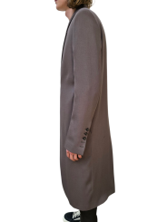 VESTE REDINGOTE DUST RICK OWENS HOMME RU01F 2941 WT 34 FASHION DESIGNER CREATEUR STRASBOURG profil
