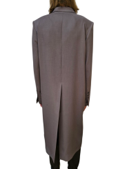 VESTE REDINGOTE DUST RICK OWENS HOMME RU01F 2941 WT 34 FASHION DESIGNER CREATEUR STRASBOURG dos