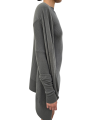 CARDIGAN WRAP EUCALYPTUS MEDIUM MERINOS RICK OWENS FEMME RP01F 6642 M 35 FASHION MODE DESIGNER CREATEUR STRASBOURG profil