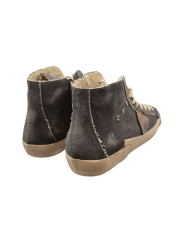 SNEAKERS MONTANTES PARIS HIGH TOILE GRIS LNAVE PRHU DC21 PHILIPPE MODEL HOMME Strasbourg boutique shoes baskets italie arr