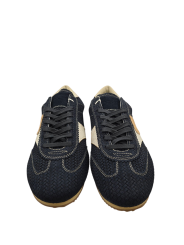BASKETS PLANCHE DAIM TRESSE BLEU NAVY PLNU DT06 PHILIPPE MODEL HOMME boutique Strasbourg shoes mode concept store lacet