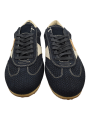 BASKETS PLANCHE DAIM TRESSE BLEU NAVY PLNU DT06 PHILIPPE MODEL HOMME boutique Strasbourg shoes mode concept store vue