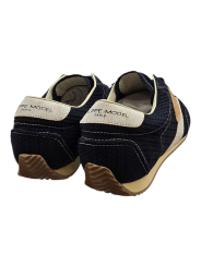 BASKETS PLANCHE DAIM TRESSE BLEU NAVY PLNU DT06 PHILIPPE MODEL HOMME boutique Strasbourg shoes mode concept store spoil