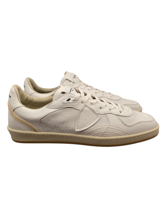 SNEAKERS PGAL CUIR BLANC PGLU WW01 PHILIPPE MODEL HOMME boutique Strasbourg baskets shoes fashion base