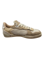 SNEAKERS PGAL VEAU MIX BLANC SABLE PGLU VXE1 PHILIPPE MODEL HOMME boutique Strasbourg baskets fashion mode