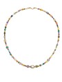 COLLIER ZAZA COURT PERLES VINTAGE JAPO AFRO EAU DOUCE HEMATITE PIERRES FW2527 CATHERINE MICHIELS boutique Strasbourg jewelery z