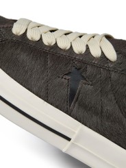 SNEAKERS BRUN DARKDUST CONVERSE DRKSHDW BY RICK OWENS HOMME FEMME DC02EX796 A14R0 7809 BASKETS DESIGNER STRASBOURG détail 2