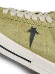 SNEAKERS VERT ACID CONVERSE DRKSHDW BY RICK OWENS HOMME DC02EX797 A14R0 3209 Strasbourg concept store créateur.baskets détail 2