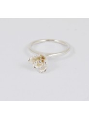 BAGUE ZANBAK FLEUR ARGENT BLANC ROSA MARIA BIJOUX RAZANBAK50E26 boutique Strasbourg ring jewelery base