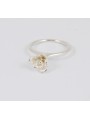 BAGUE ZANBAK FLEUR ARGENT BLANC ROSA MARIA BIJOUX RAZANBAK50E26 boutique Strasbourg ring jewelery base