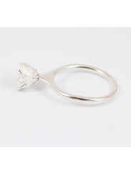 BAGUE ZANBAK FLEUR ARGENT BLANC ROSA MARIA BIJOUX RAZANBAK50E26 boutique Strasbourg ring jewelery prof