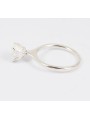 BAGUE ZANBAK FLEUR ARGENT BLANC ROSA MARIA BIJOUX RAZANBAK50E26 boutique Strasbourg ring jewelery prof