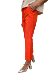 PANTALON CAPRI ORANGE JORDY FG12 ESSENTIEL ANTWERP FEMME pant mode boutique Strasbourg online vêtement profil