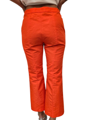 PANTALON CAPRI ORANGE JORDY FG12 ESSENTIEL ANTWERP FEMME pant mode boutique Strasbourg online vêtement arr