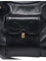 SAC INCURVE POCHE ZIP MINI JUNO NOIR 4376 CLARIS VIROT femme bag Strasbourg luxe créateur design bagagerie scarabée