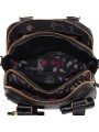 SAC DOUBLE RICHIE CUIR NOIR 4338 CLARIS VIROT femme bag Strasbourg luxe créateur design bagagerie int2