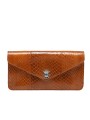 PORTEFEUILLE ALEX LONG COBRA MIEL SCARABE ARGENT 4403 CLARIS VIROT femme wallet Strasbourg luxe créateur design bagagerie