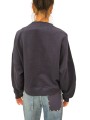 SWEAT NAVY FLEURS SEQUINS FUSHIA MANCHES LONGUES JAGA Essentiel Antwerp femme Strasbourg vêtement dos