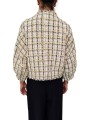 VESTE TWEED ECRU VERT JAUNE BOUTONS BIJOUX JAYDEN J4BS ESSENTIEL ANTWERP FEMME vêtement dos