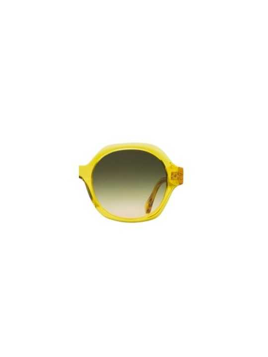 LUNETTES SULAWESI 079Z JAUNE CITRINE CLARIS VIROT FEMME 3747 FASHION MODE DESIGNER CREATEUR STRASBOURG zoom 2