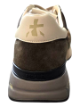 BASKETS LANDER NYLON SUEDE VERT LOGO VERT SPOILER BLANC 8009 PREMIATA HOMME Strasbourg boutique spoiler