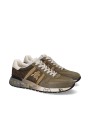 BASKETS LANDER NYLON SUEDE VERT LOGO VERT SPOILER BLANC 8009 PREMIATA HOMME Strasbourg boutique vue6