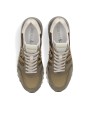 BASKETS LANDER NYLON SUEDE VERT LOGO VERT SPOILER BLANC 8009 PREMIATA HOMME Strasbourg boutique lacets 2