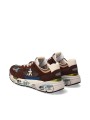 BASKETS MASE TOILE SUEDE CHOCO CUIR LAVANDE 8026 PREMIATA HOMME Strasbourg boutique duo