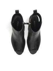 BOOTS AJOUREES NOIR TALON INCURVE M7379 PREMIATA FEMME Strasbourg shoes boutique dessus