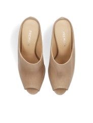 SABOTS OUVERT AVANT TALON INCURVE TAUPE M7376 PREMIATA FEMME boutique Strasbourg dessus