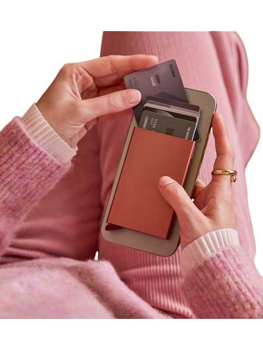 PROTEGE CARTE METAL MAGSAFE SE CFM ROSE SECRID Strasbourg boutique