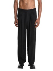 PANTALON VISCOSE COTON FLUIDE NOIR 3P M1276 LA HAINE INSIDE US HOMME boutique face
