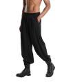 PANTALON VISCOSE COTON FLUIDE NOIR 3P M1276 LA HAINE INSIDE US HOMME boutique moove