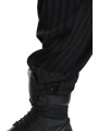 PANTALON VISCOSE COTON FLUIDE NOIR 3P M1276 LA HAINE INSIDE US HOMME boutique in
