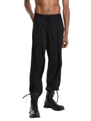 PANTALON VISCOSE GAUFREE UNISEXE NOIR 3M M1244 LA HAINE INSIDE US HOMME shop online in