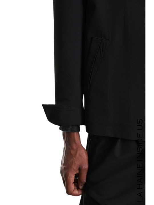 VESTE COMFORT ASYMMETRIC FLUID STRETCH NOIR 3R M1232 LA HAINE INSIDE US HOMME shop online manche