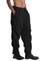 PANTALON OVER FLUID STRETCH GUTTERS NOIR 3R M1229 LA HAINE INSIDE US HOMME shop online one