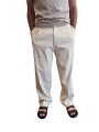 PANTALON OVERSIZE EFFET FLAMME SABLE U7118 G5673 11 UNGARO HOMME boutique one