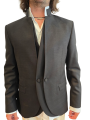 VESTE NOIR COL DOUBLE COREEN U2091 BR A5617 80 UNGARO HOMME boutique vêtement one