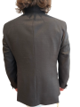 VESTE NOIR COL DOUBLE COREEN U2091 BR A5617 80 UNGARO HOMME boutique vêtement dos