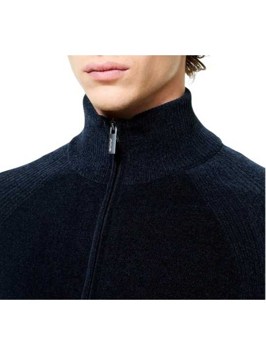 Gilet zippé blue black RRD Roberto Ricci Designs Homme 25134 60 boutique shop online mode Strasbourg vêtement zip