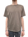 TSHIRT COTON DROIT BRAD DUST RICK OWENS HOMME RU01F 2232 JA 34 FASHION MODE DESIGNER AVANT-GARDE STRASBOURG one