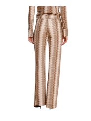 PANTALON JERSEY GRAphIC MISSONI EASY STRAIGHT MT681 057 MASONS FEMME vêtement arrière