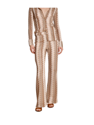 PANTALON JERSEY GRAphIC MISSONI EASY STRAIGHT MT681 057 MASONS FEMME vêtement look