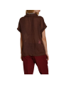 Chemisette livia choco fleurs brodées rose lin RB300 107 Mason's Femme fashion Strasbourg dos