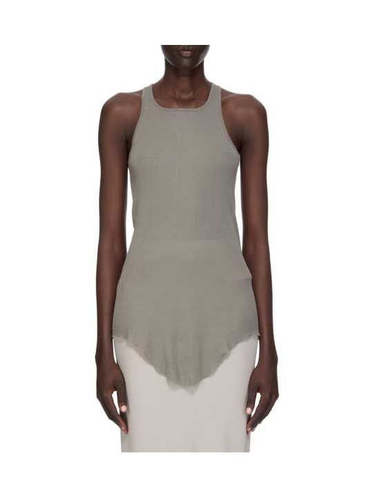 DEBARDEUR MAILLE EUCALYPTUS BASIC RIB TANK RP01F 6101 MR 35 RICK OWENS FEMME strasbourg