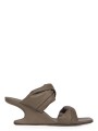 SANDALES DUST CANTILEVER 6 TWISTED RP01F 6884 LGY 34 RICK OWENS FEMME shoes Strasbourg profil