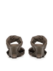 SANDALES DUST CANTILEVER 6 TWISTED RP01F 6884 LGY 34 RICK OWENS FEMME shoes Strasbourg dos