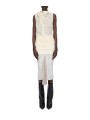 CHEMISETTE COL FOULARD VOILE DE COTON CREME BUTTER ISLAND SHIRT RICK OWENS FEMME RP01F 6136 CV 81 FASHION vue STRASBOURG